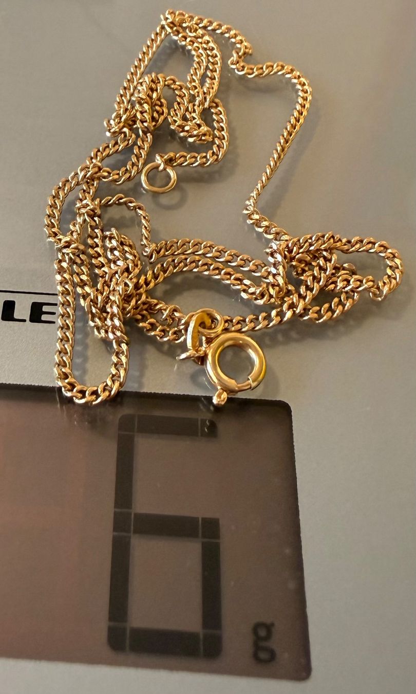 Catenine: Collier élégant en or, or 750, 48cm – Nuovo (secondo la descrizione) da Genève venduto da lac_pf6t 2