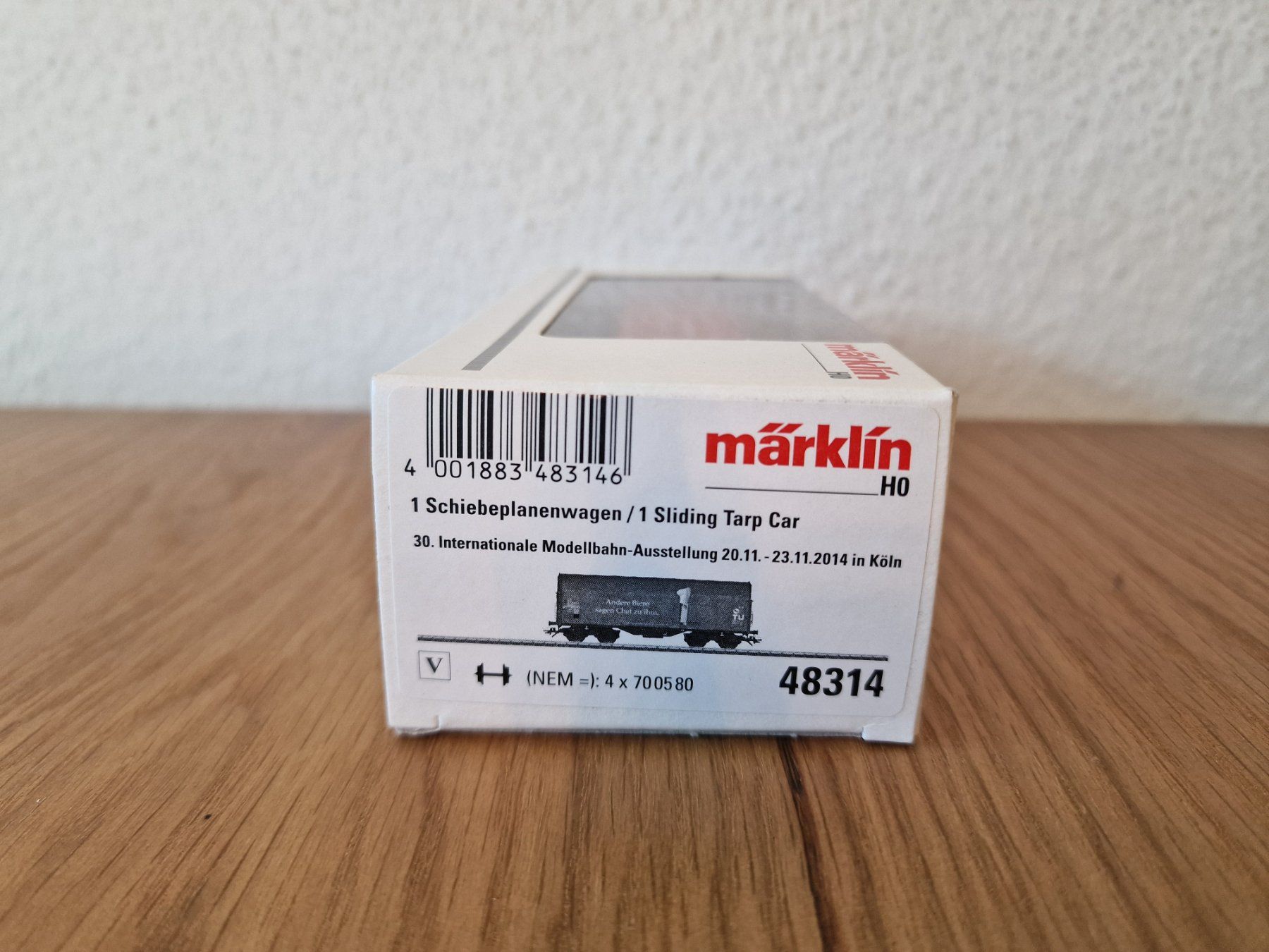 Märklin Modellini di ferrovie: DB Schiebeplanenwagen H0 – Usato da Matten b. Interlaken venduto da lor_hr9w 6