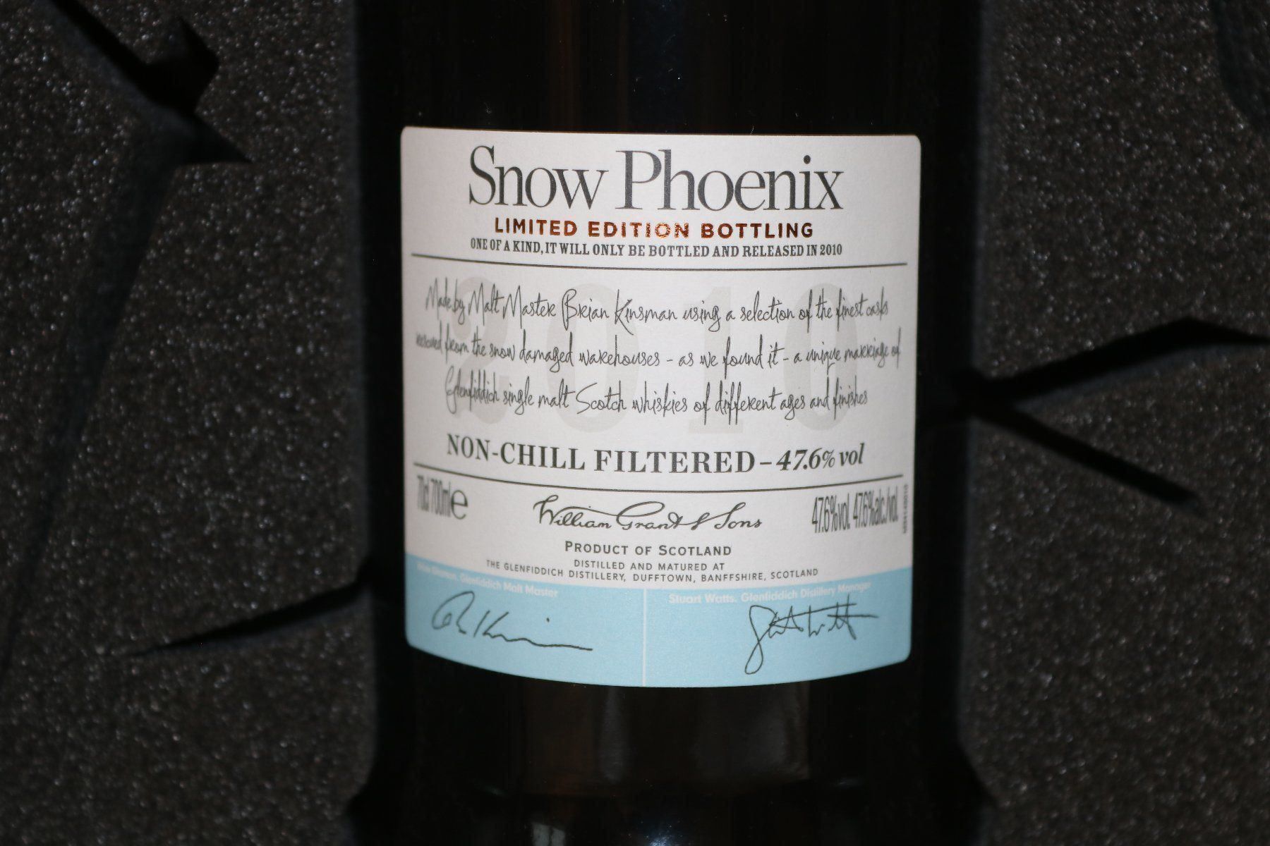 Glenfiddich Bevande alcoliche: Glenfiddich Snow Phoenix – Nuovo e nell'imballaggio originale da Biel/Bienne venduto da Ligurie 2