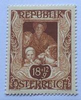ÖSTERREICH BRIEFMARKEN Kunstausstellung 1947 UNGESTEMPELT 