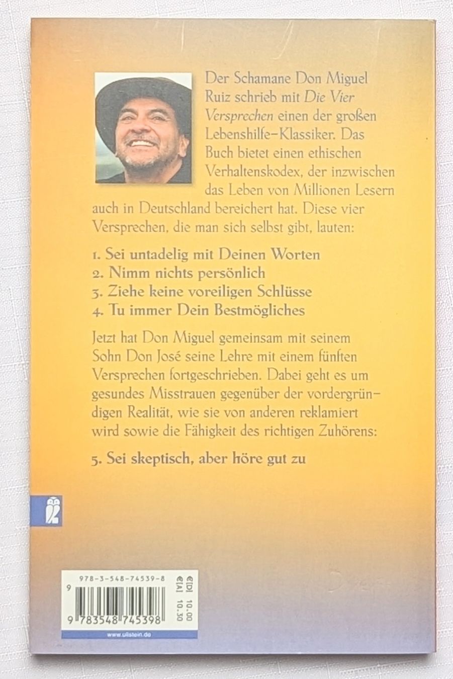 Libri: Das fünfte Versprechen - Don Miguel Ruiz – Nuovo (secondo la descrizione) da Wängi venduto da ABIZONE-86 1