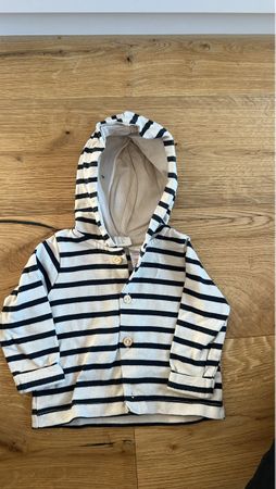 H&M Baby Strickjacke mit Kapuze, Grösse 62, Top Zustand