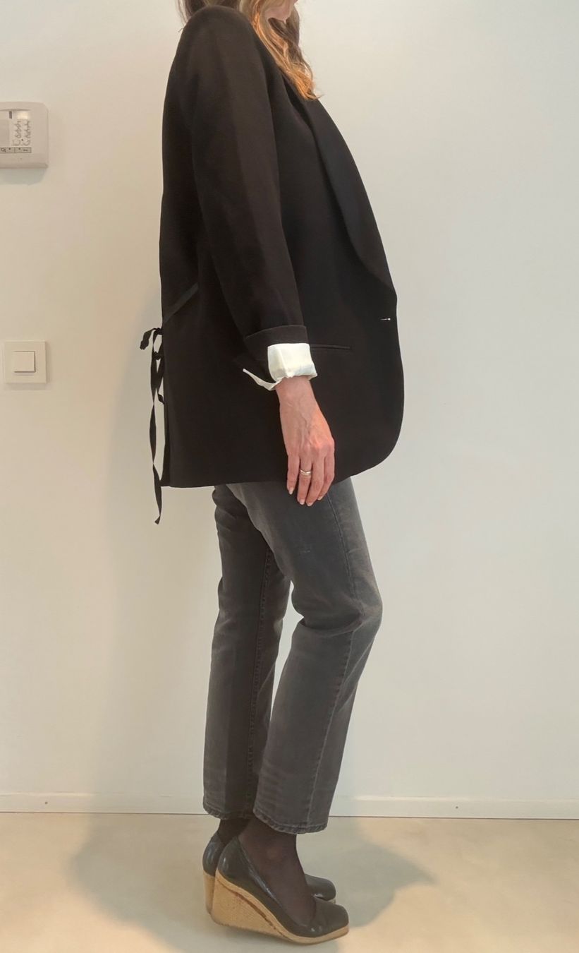 Isabel Marant Giacche: Veste blazer noire Isabel Marant pour H&M – Usato da giffers venduto da sev_c9x9 2