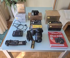 Nikon D300 Kamera Komplettpaket, wenig Auslösungen