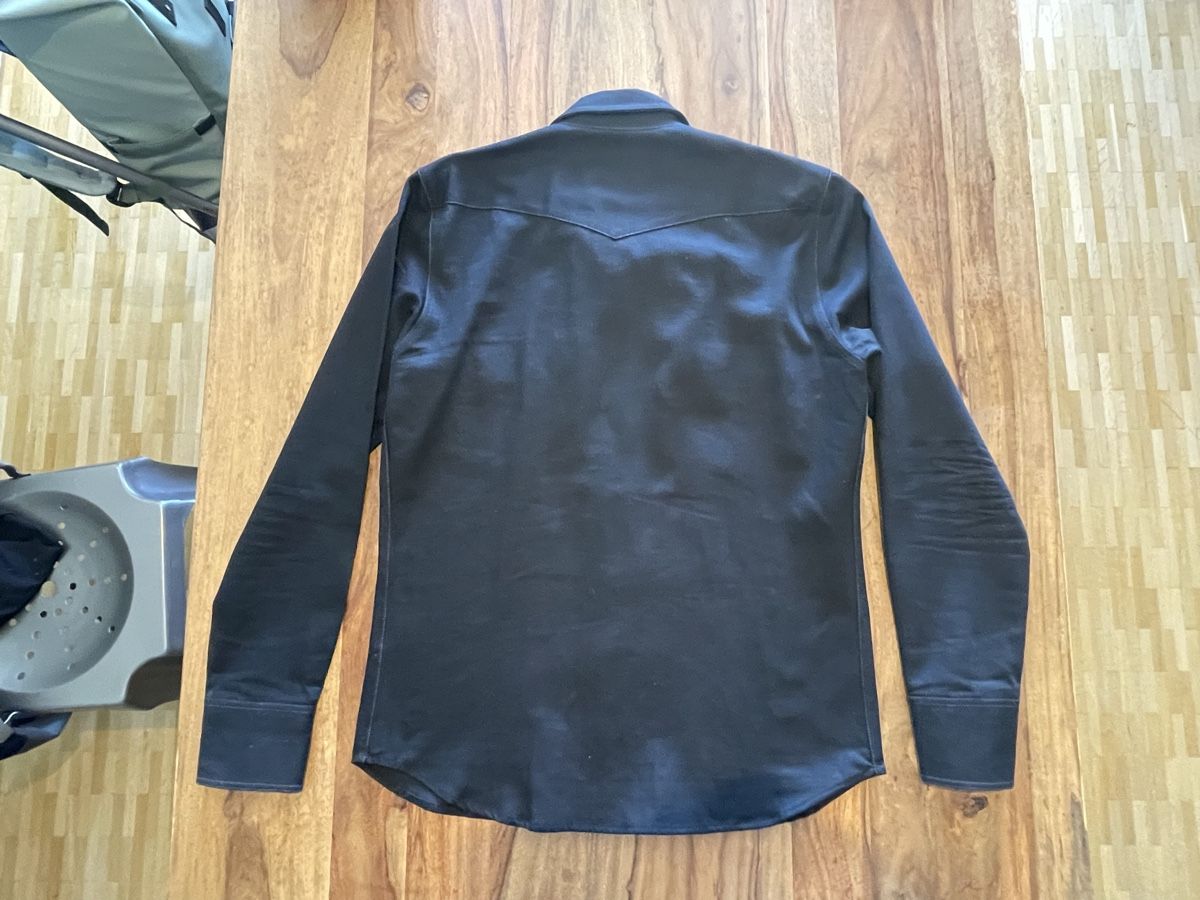 Camicie: Chemise Indigofera full black type Sideras / size S – Nuovo (secondo la descrizione) da Plan-les-Ouates venduto da jeep020 5