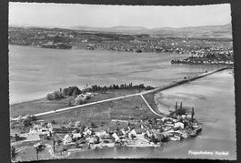 Hurden, Rapperswil/ Flugaufnahme ca. 1960