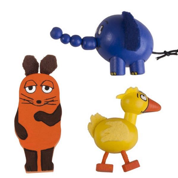 Magnete: Magnete aus der Sendung "DIE MAUS" – Neu und originalverpackt aus Mosnang von glascom