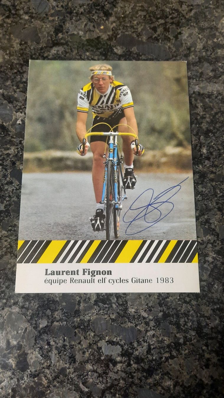 Autogramme: Autogrammkarte Laurent Fignon – Gebraucht aus Schmerikon von Olympia04