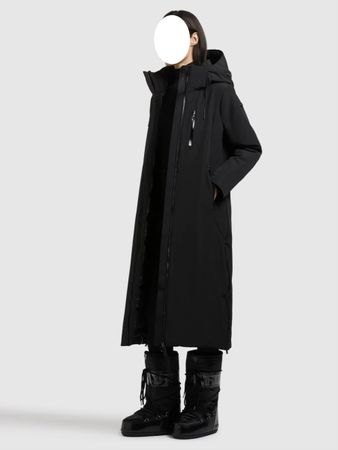 Kuhjo Winterjacke, warmer Wintermantel, Parka
