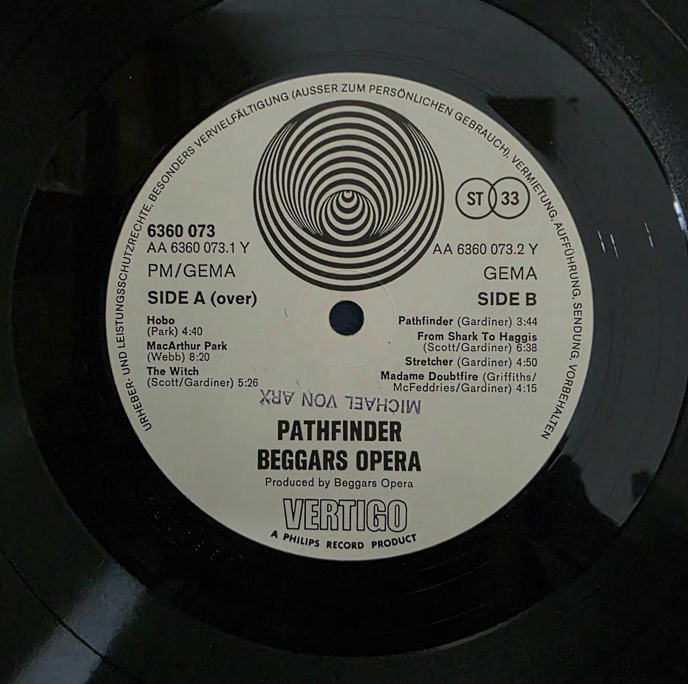 Dischi in vinile: Beggars Opera LP – Pathfinder – Usato da Root venduto da atelier22 2
