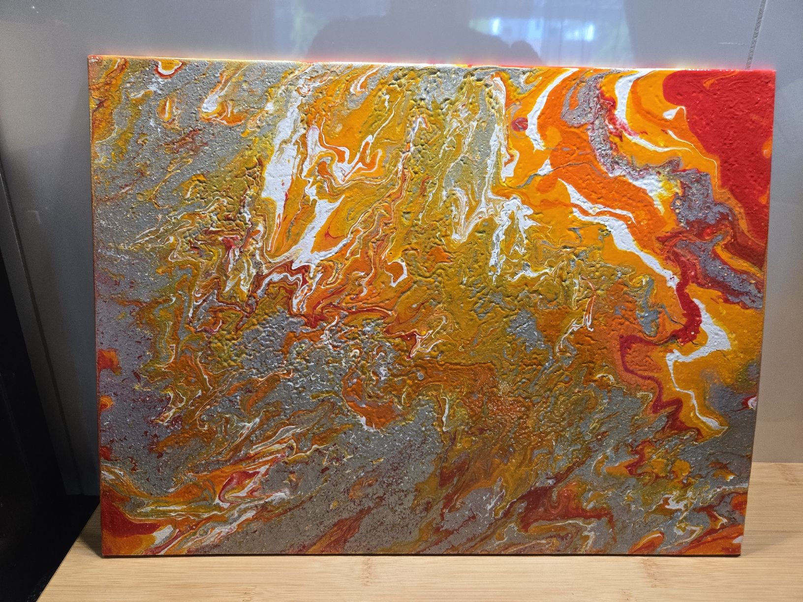 Dipinti: Acrylbild 30 x 40cm, Handarbeit – Nuovo (secondo la descrizione) da Nebikon venduto da zesette 1