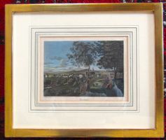 Gossau Originalaquatinta von Isenring 1829