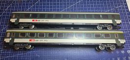 Märklin SBB personenwagen 2 stück HO/AC