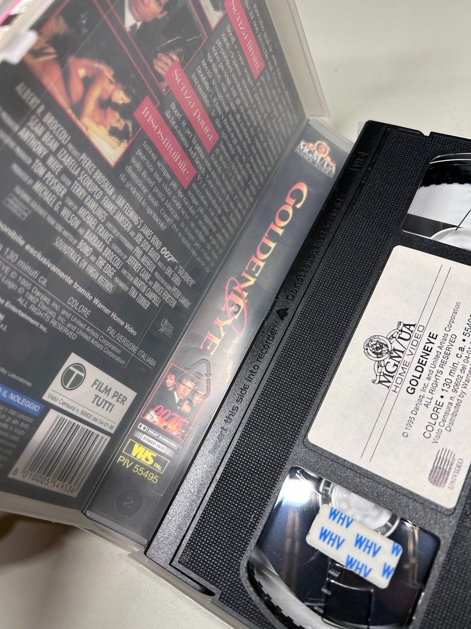 Tutti i VHS: VHS di GoldenEye - James Bond 1996 – Usato da Giubiasco venduto da LorisVale 4
