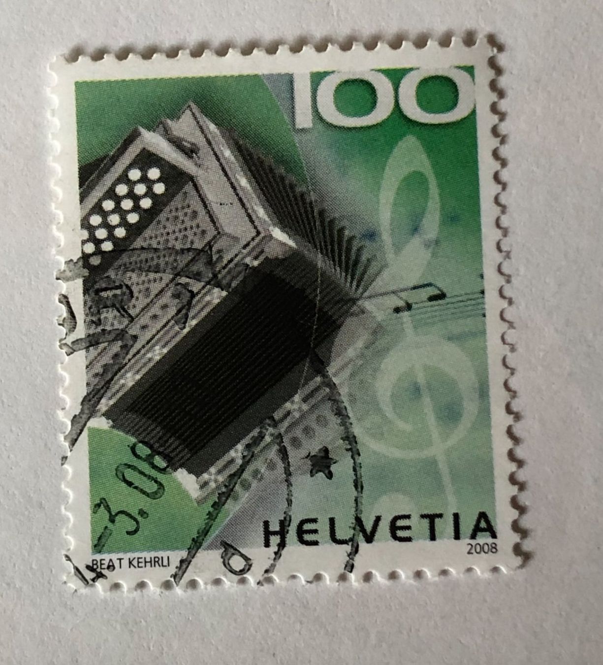 Tutti i francobolli: Nr.1268 Volksmusik GESTEMPELT 2008   – Usato da Aarau venduto da Billa007