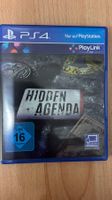 Hidden Agenda PS4 Spiel - Top Zustand, ab 16 Jahren!