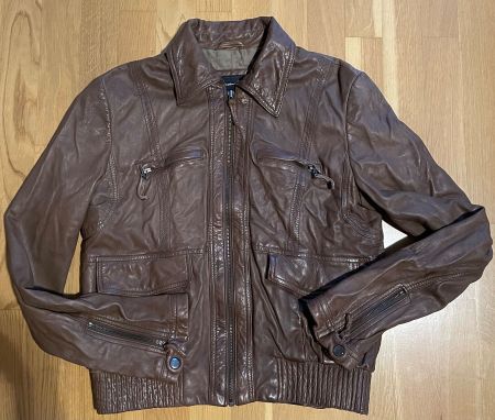 Lederjacke von Massimo Dutti