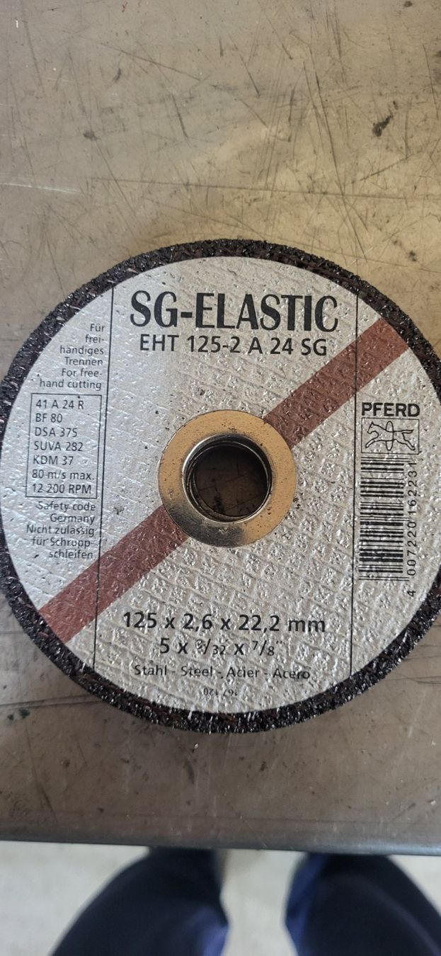 Tutte le macchine: Trennscheiben Stahl 125mm 10Stk – Nuovo (secondo la descrizione) da Egg SZ venduto da Bko1