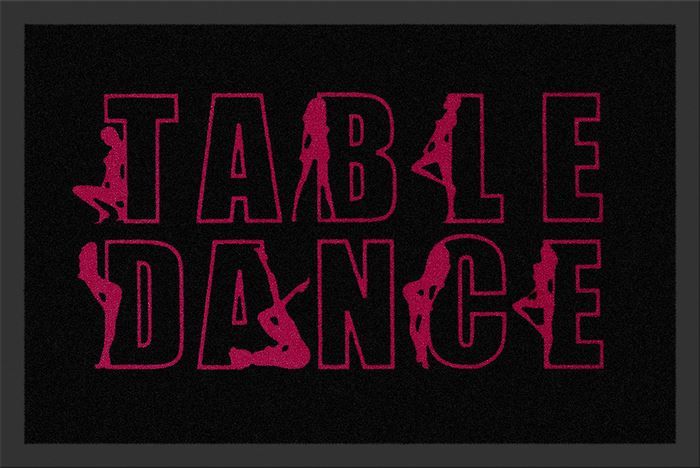 Teppiche: Fussmatte - TABLE DANCE - 40 X 60 CM – Neu (gemäss Beschreibung) aus Rupperswil von big-one-sale