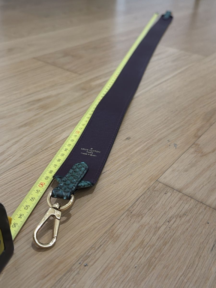 Louis Vuitton Sonstige Kleidung & Accessoires: Original Louis Vuitton Schulterriemen / Strap   Pythonleder  – Neu (gemäss Beschreibung) aus Binz von Sandra830 4