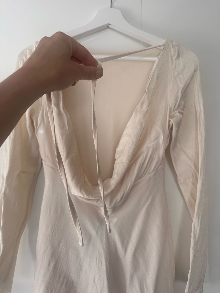 Vestiti: Shona Joy ecru backless dress – Usato da Uster venduto da Monika_OB 6