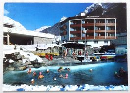 Leukerbad 1401 m, Thermal Freiluftbäder