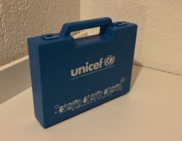 UNICEF Sammelkoffer, Vintage