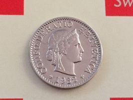 5 Rappen 1932 Ni, vz