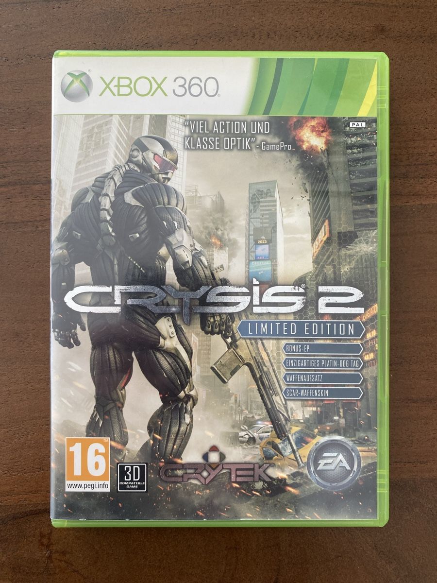 Microsoft Giochi: Crysis 2 für Xbox 360 – Usato da Thunstetten venduto da Virus_33