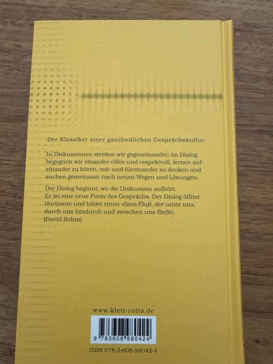 Libri: Buch: Der Dialog – Usato da Wittinsburg venduto da redrose296 2