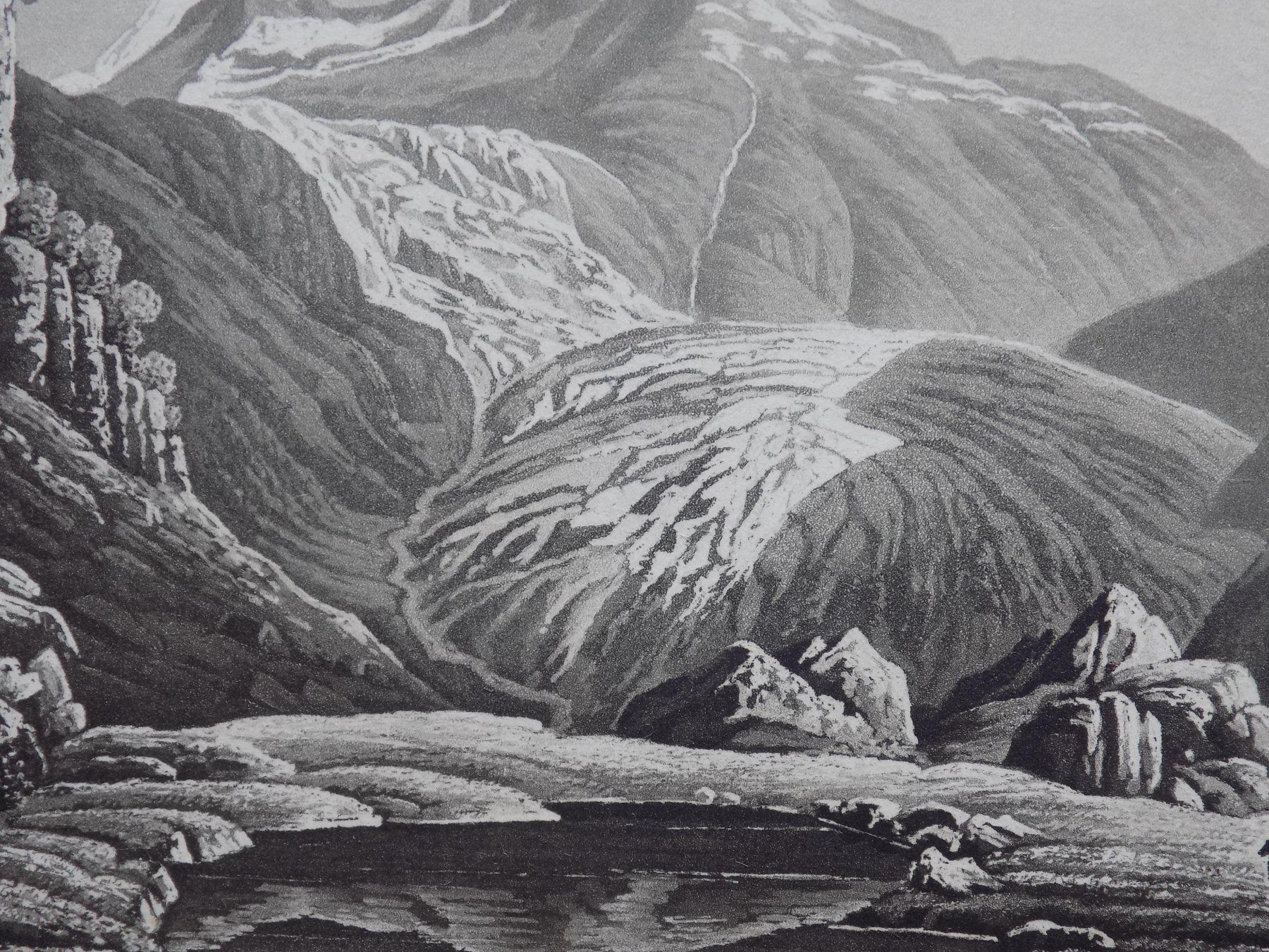 Incisioni: Vue glacier Rhône Valais – Usato da Risch venduto da Rischli15 9