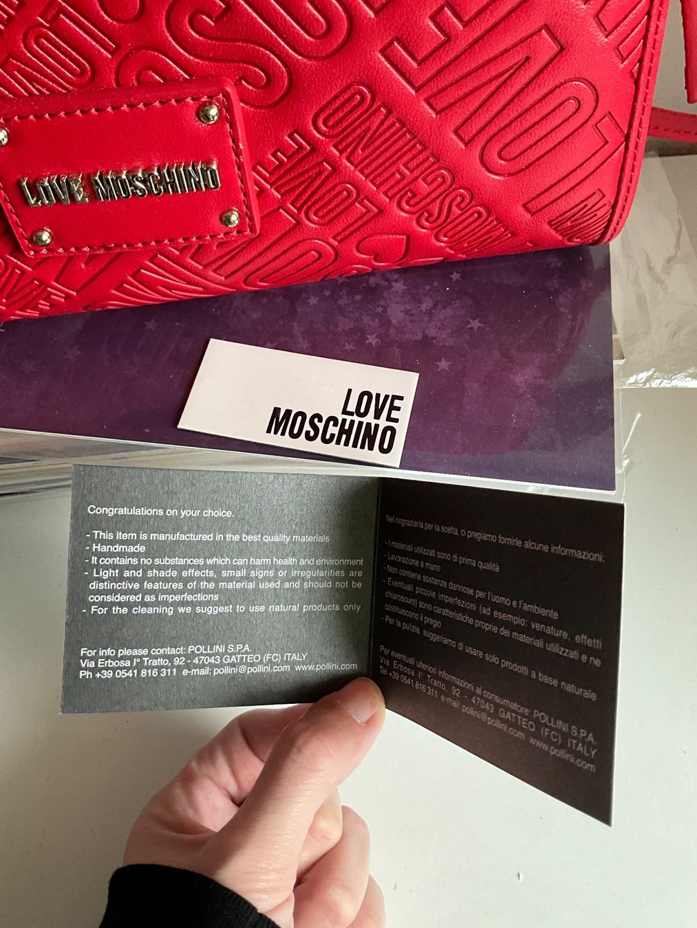 Moschino Taschen für Damen: Love Moschino Tasche rot – Gebraucht aus Grenchen von sojalatte 5