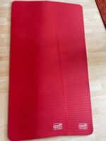 2 Sissel Gym Mat Fitnessmatten rot gebraucht