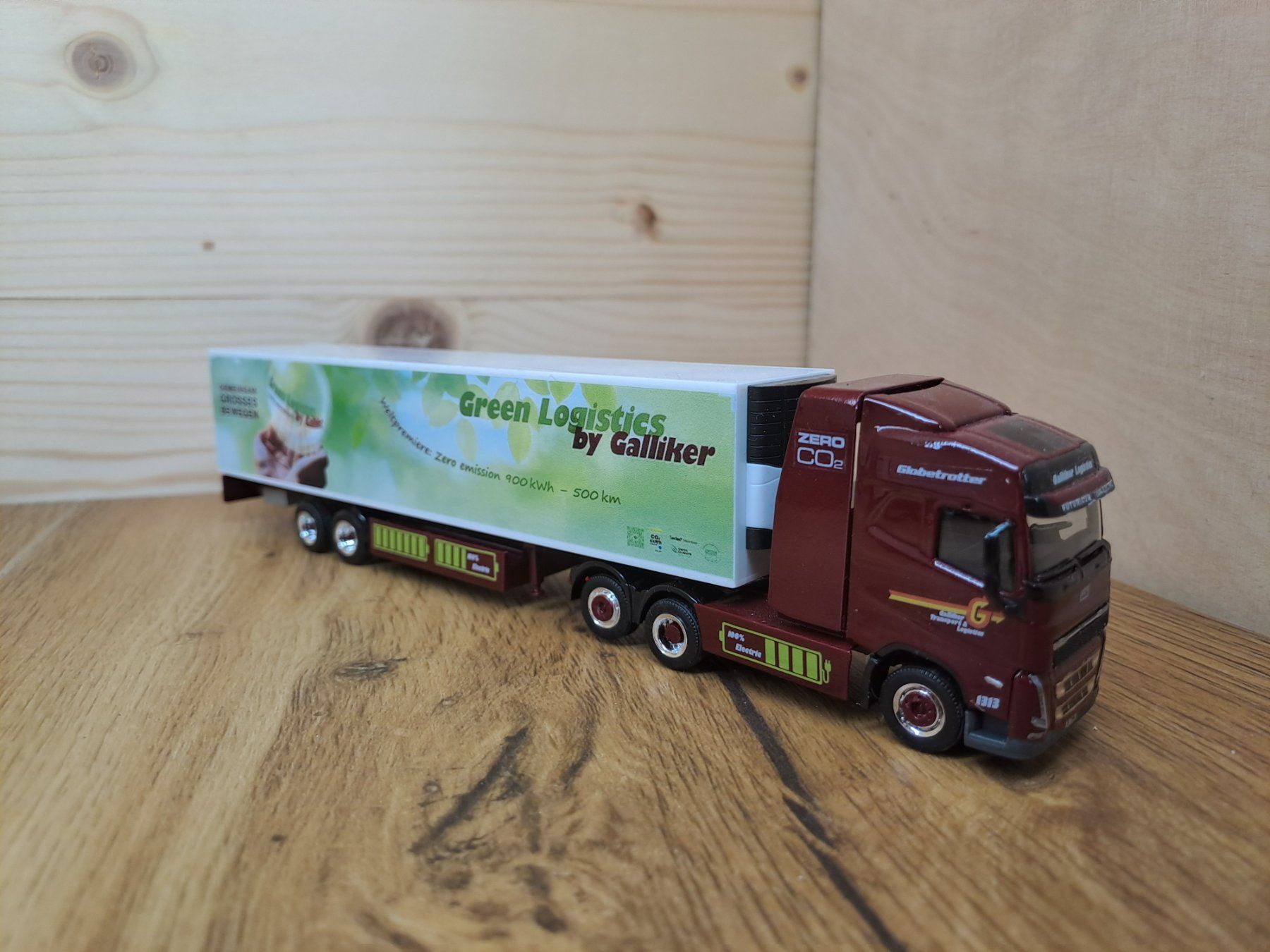 Herpa Modellini d'auto: Volvo Galliker "Green Logistics" – Nuovo e nell'imballaggio originale da Reiden venduto da vscp5 1