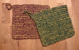 Putzlappen / Spültuch 🧽 - 2 Stück - handgestrickt - NEU