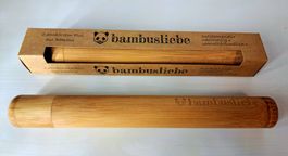 Bambusliebe Zahnbürsten Etui,  Neu