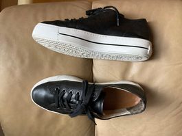 PAUL GREEN Sneakers Supersoft schwarz Gr. 7.5 / 41 neuw