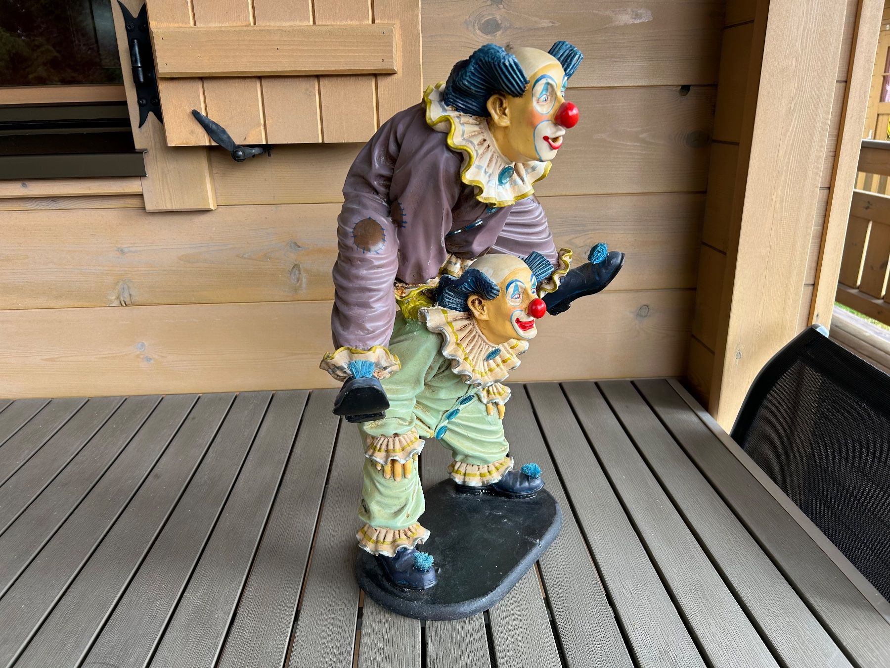 Statuette: Doppelclown Signiert – Usato da Les Pontins venduto da Brumm01 1