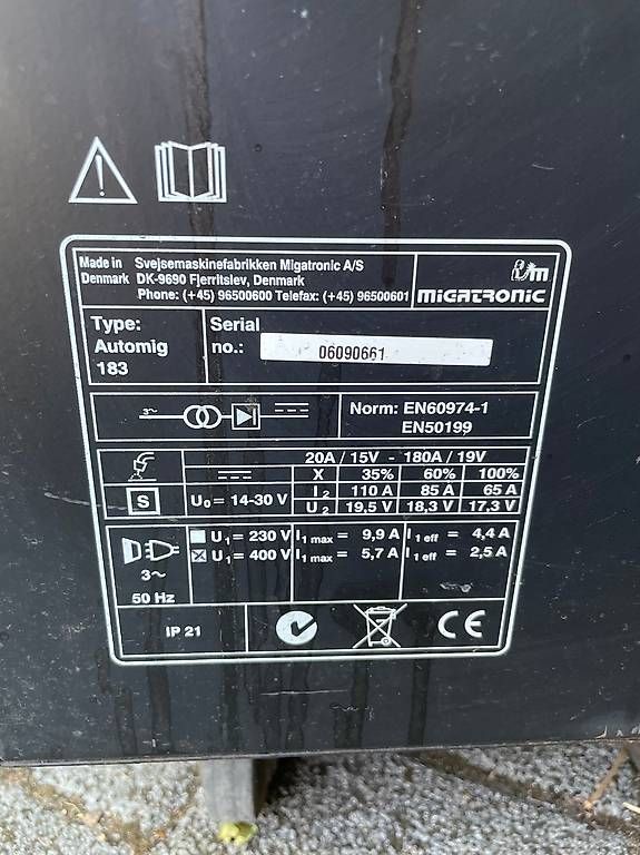 Saldatori: Migatronic Automig 183 – Usato da Küsnacht ZH venduto da 1ngo 4