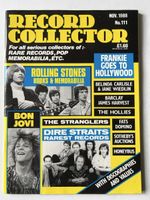 Record Collector Nov 1988 No 111 Stones Bon Jovi Stranglers