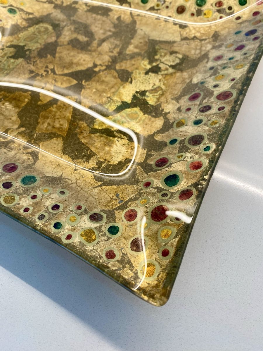 Piatti: Dekorationsteller aus Glas – Usato da Basel venduto da phidelitas 6