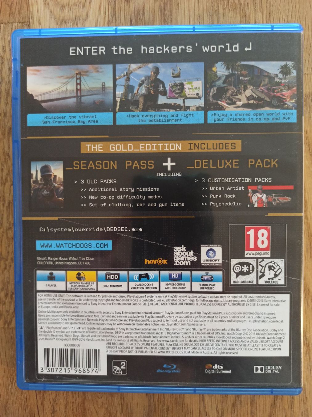 Giochi: Watch Dogs 2 Gold Edition PS4 / PS5 – Usato da Oberweningen venduto da mar_87mx 1