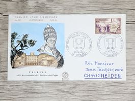 CL05 Enveloppe + Timbre France 1968