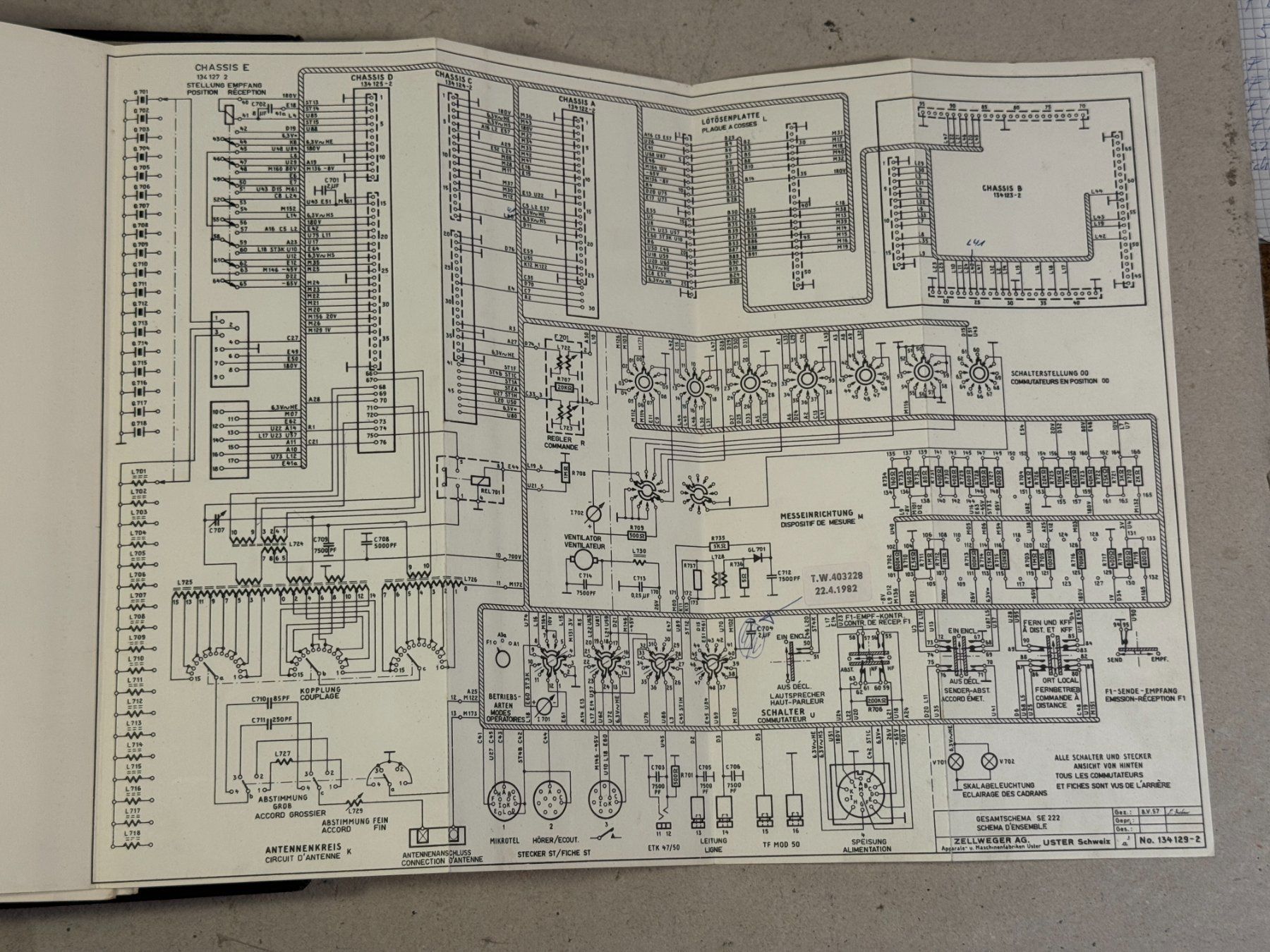 Radiocomunicazione: Technisches Handbuch zum SE-222 – Usato da Ins venduto da funkflieger 8