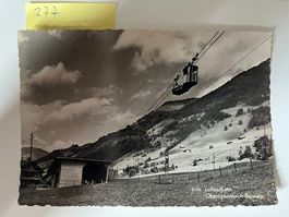 Alte Ansichtskarte Luftseilbahn Oberrickenbach-Bannalp, 1954