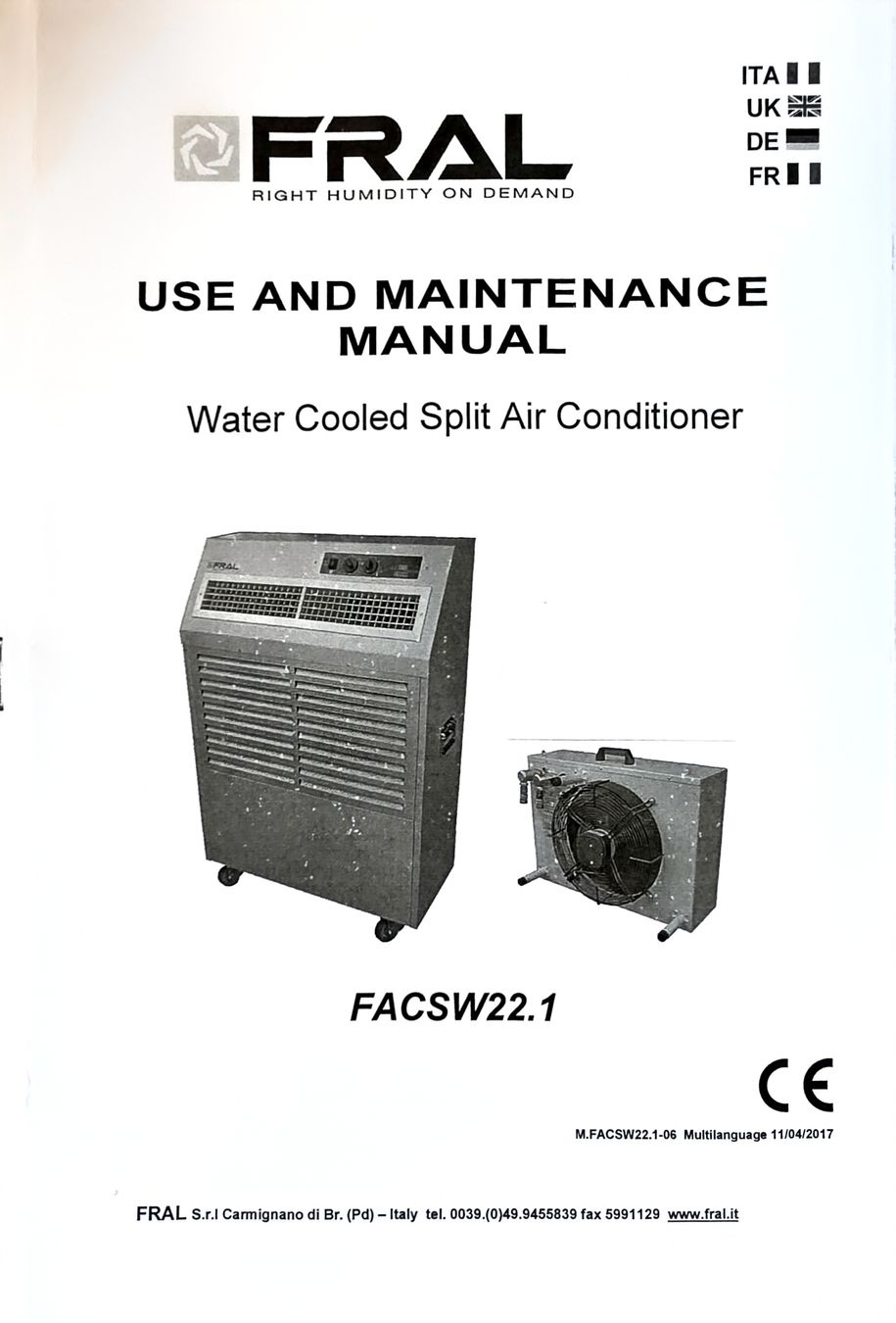 Condizionatori: FRAL 6.6 kw Splitt AC/Split‑Klimagerät FACSW22.1 – Nuovo (secondo la descrizione) da Frauenkappelen venduto da pizzza 1