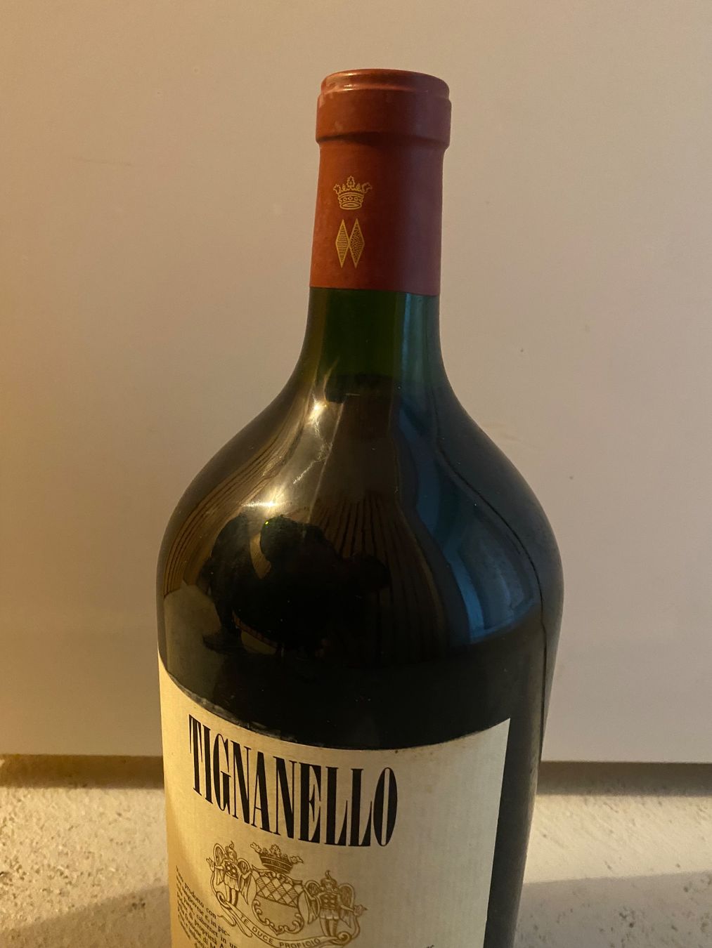 Tignanello Vino: Tignanello 1995 D- Magnum – Nuovo e nell'imballaggio originale da Grenchen venduto da O.r.i.g. 1