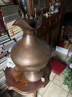 Antike Kupferkanne, Krug, Vase, Dekoration Herbst.