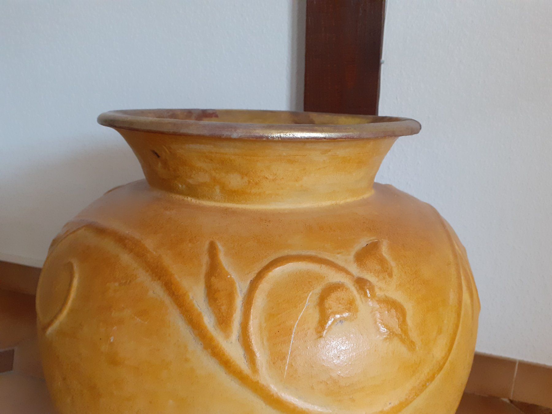 Vasi & Recipienti: Schöne Vase in sanftem gelb – Usato da Basel venduto da Christallina 1