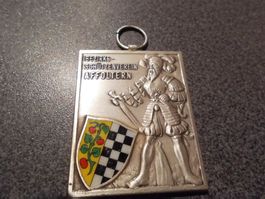 Medaille Bezirks-Schützen Wappen Affoltern
